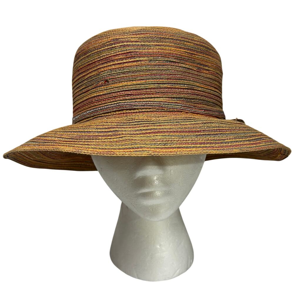 San Diego Hat Company wide brim sunhat multicolor Boho Festival casual modern